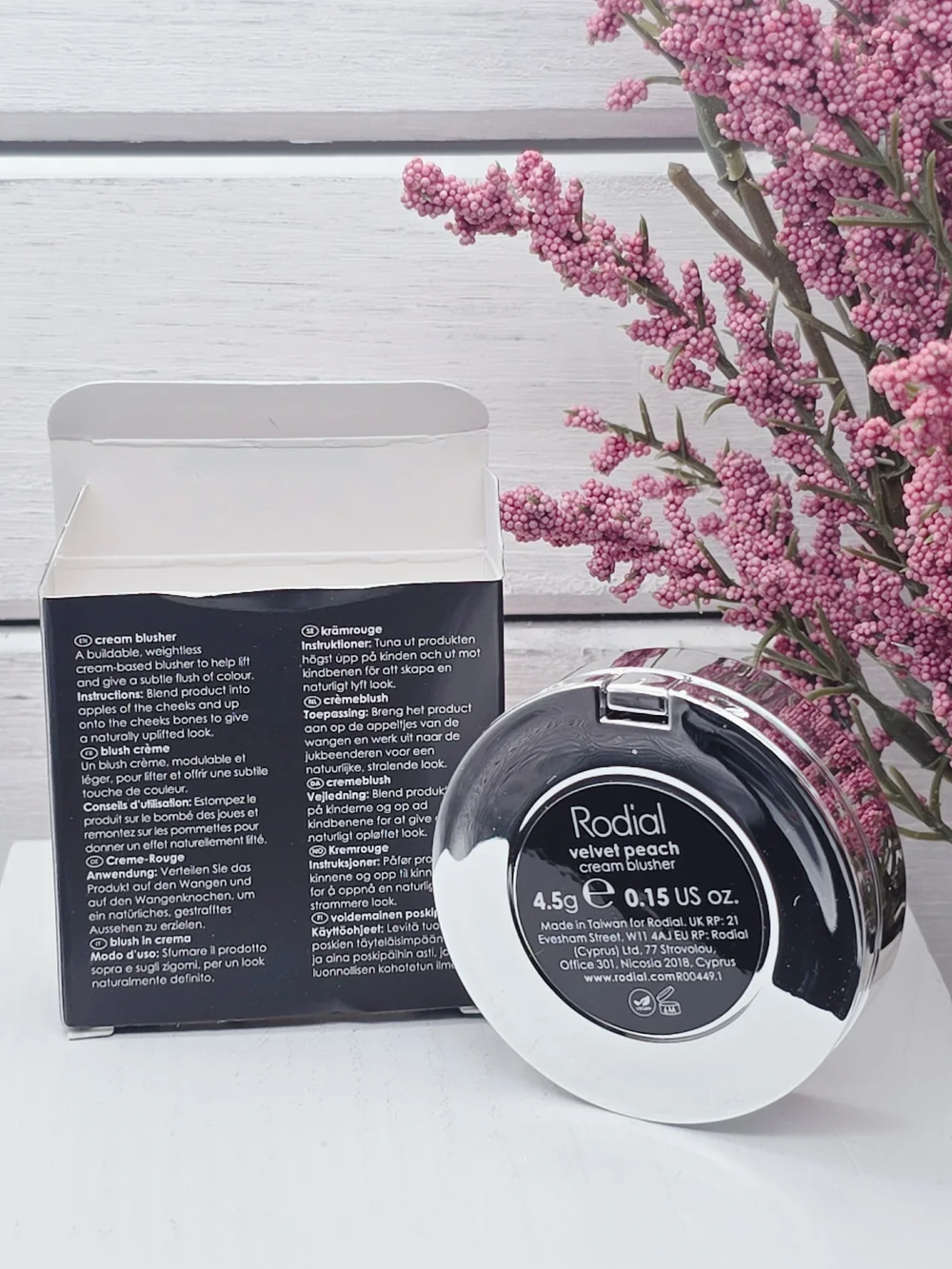Rodial Velvet Peach Cream Blusher - Peach